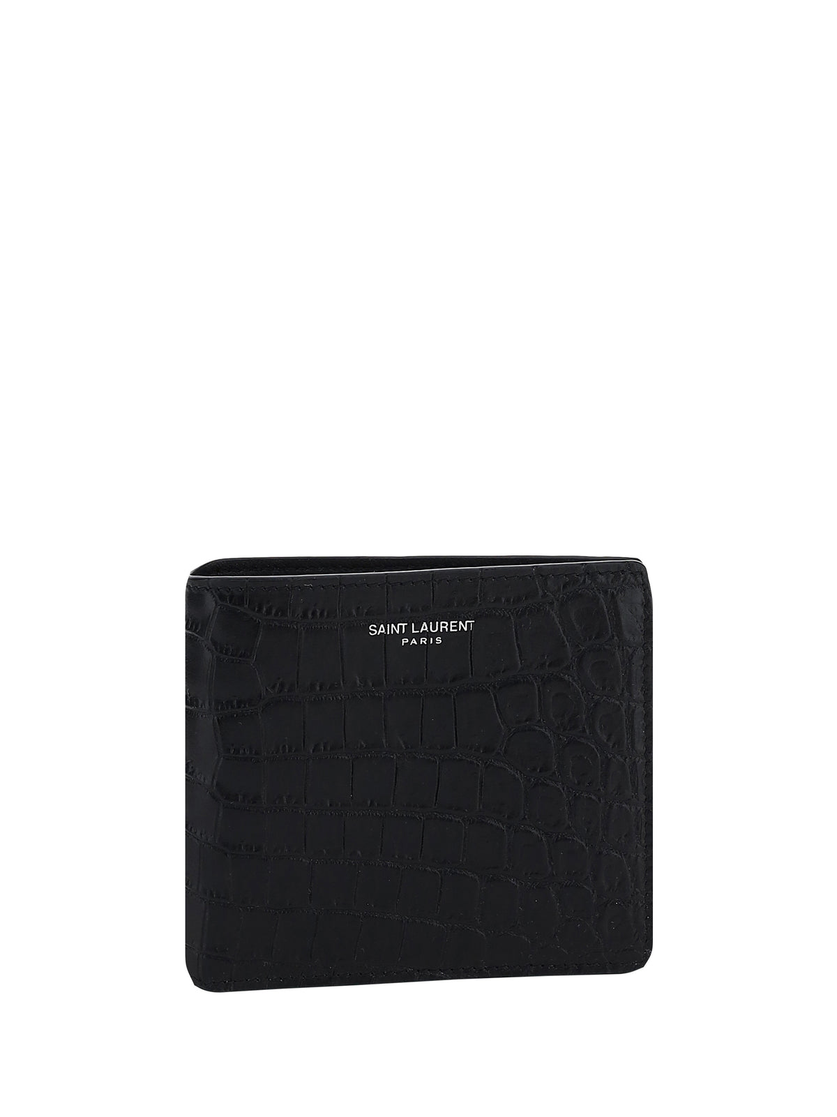 Saint Laurent Leather Wallet - Black