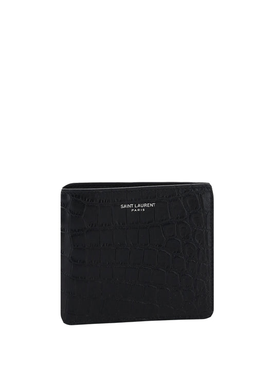 SAINT LAURENT Leather Wallet
