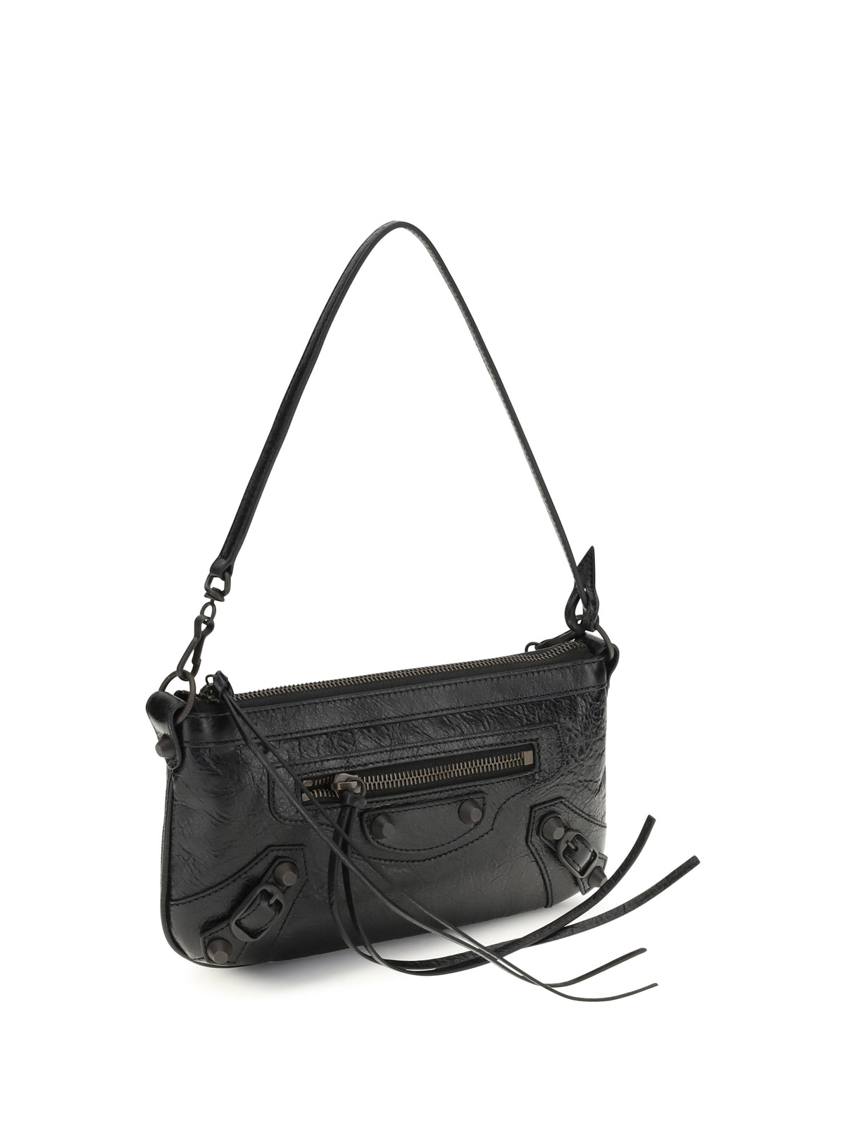 Balenciaga Le City Clutch Bag - Black