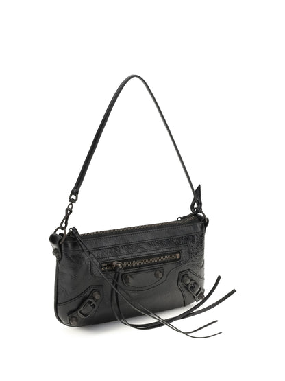 Balenciaga Le City Clutch Bag - Black