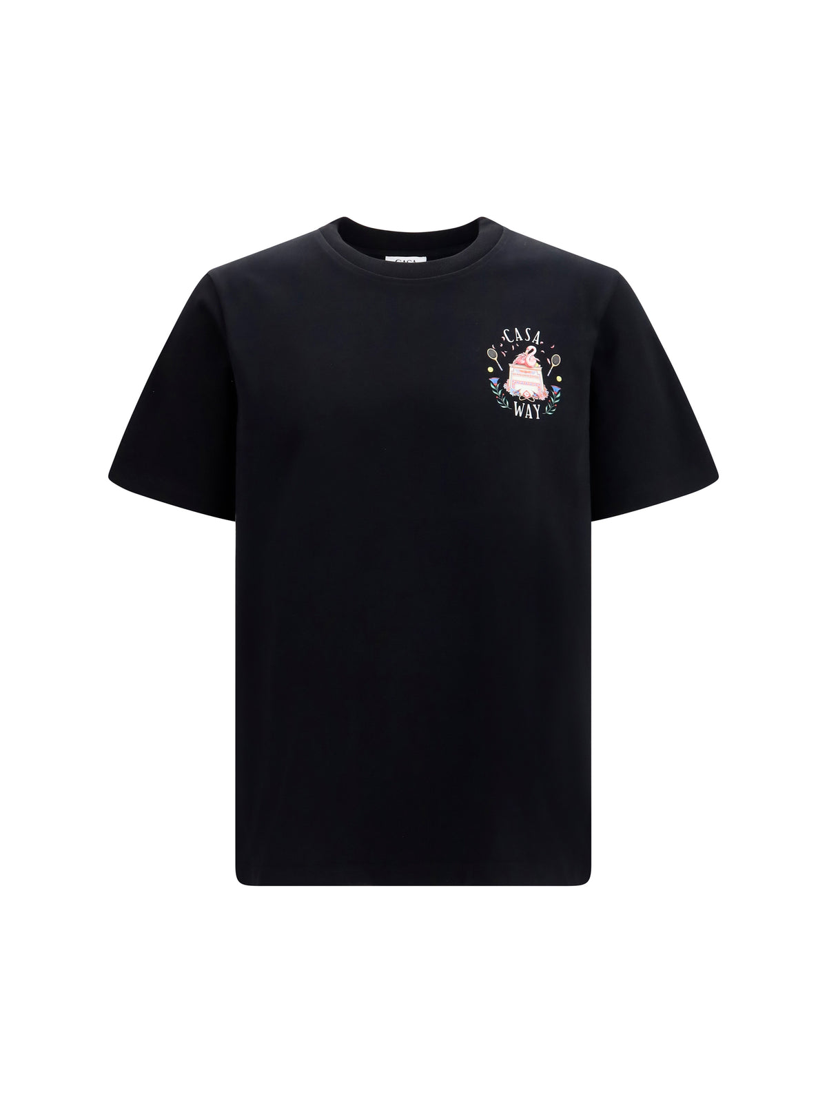 Casablanca Casa Way graphic T-shirt - Black