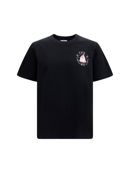 Casablanca Casa Way graphic T-shirt - Black