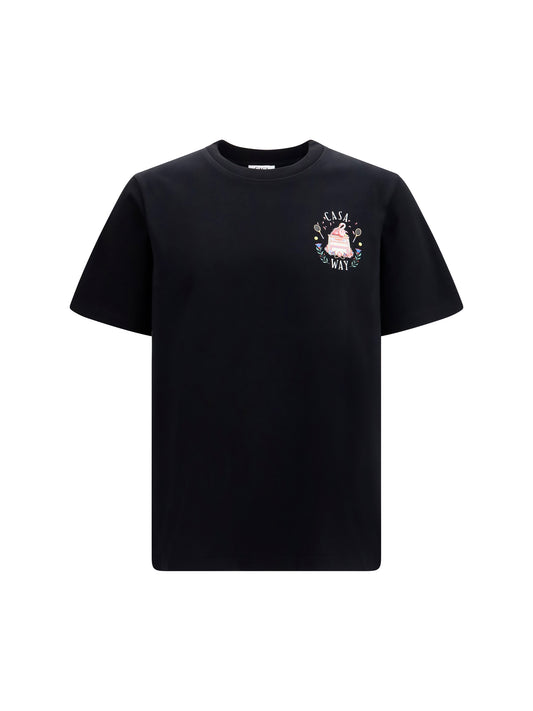Casablanca Casa Way graphic T-shirt - Black