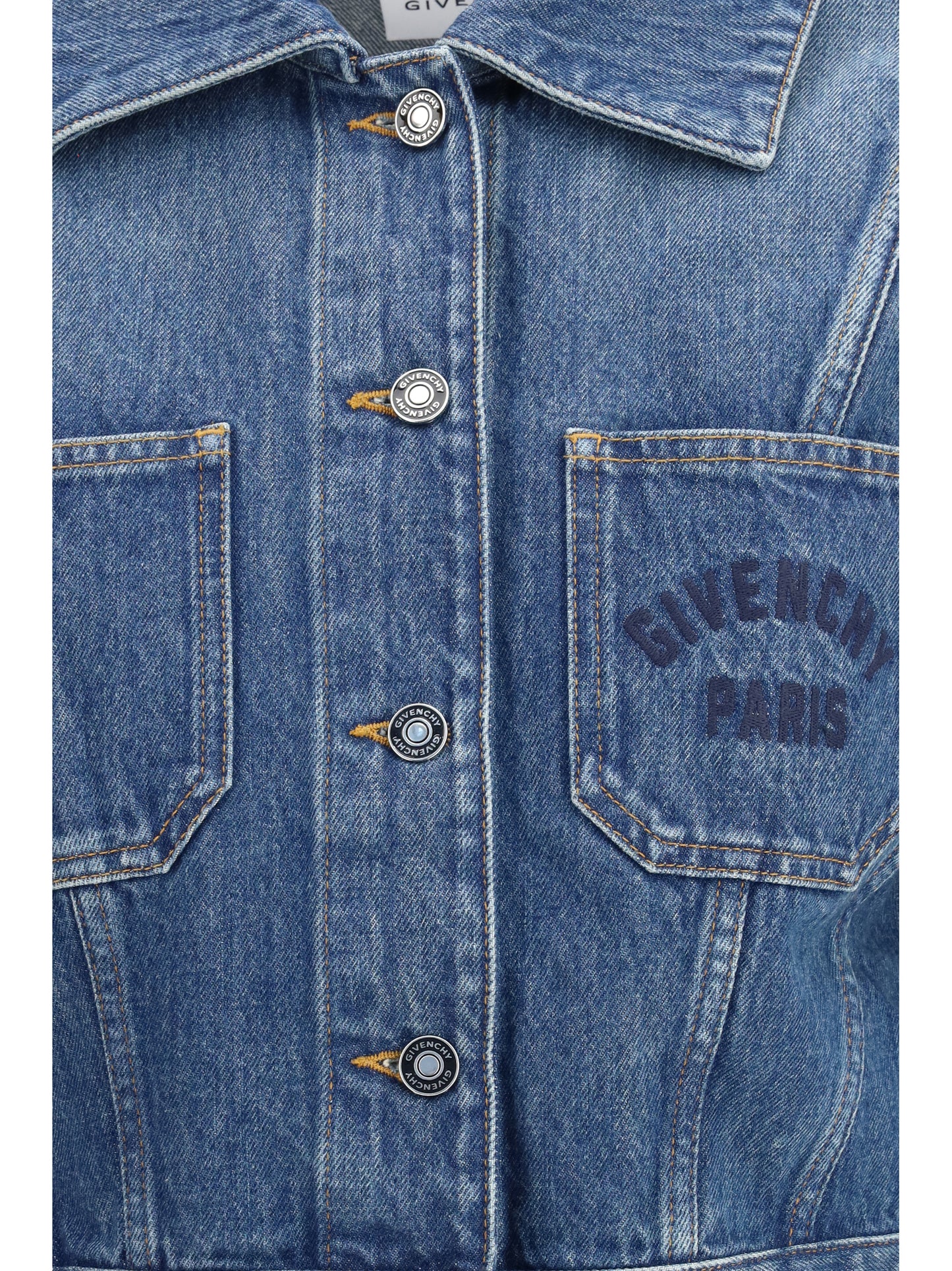GIVENCHY Denim crop Jacket