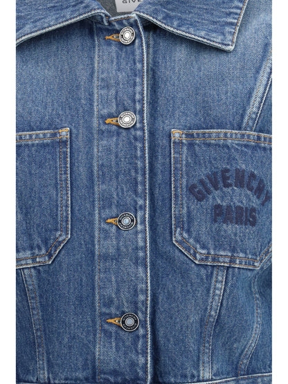 GIVENCHY Denim crop Jacket