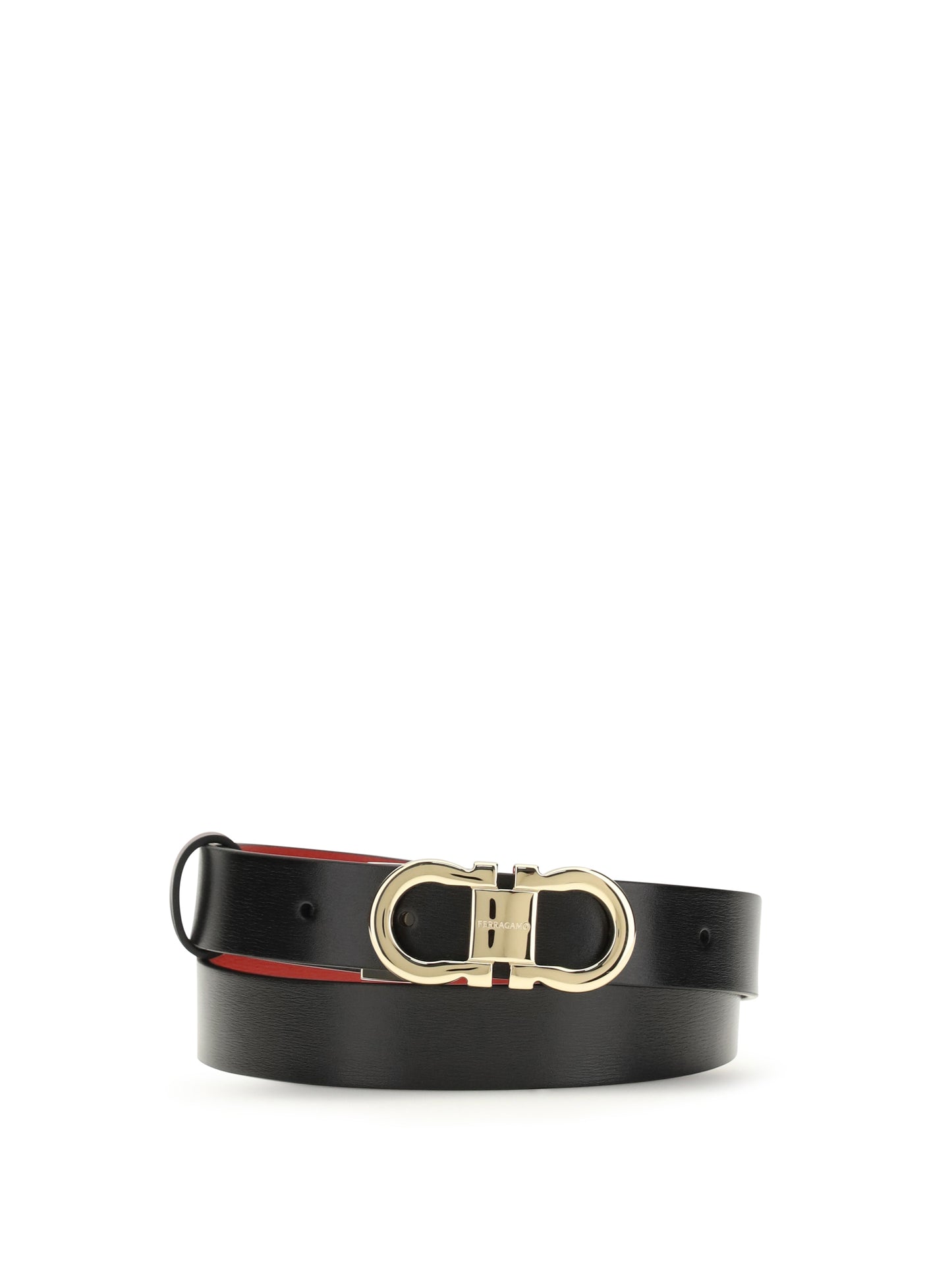 FERRAGAMO Adjustable and reversible Gancini Belt