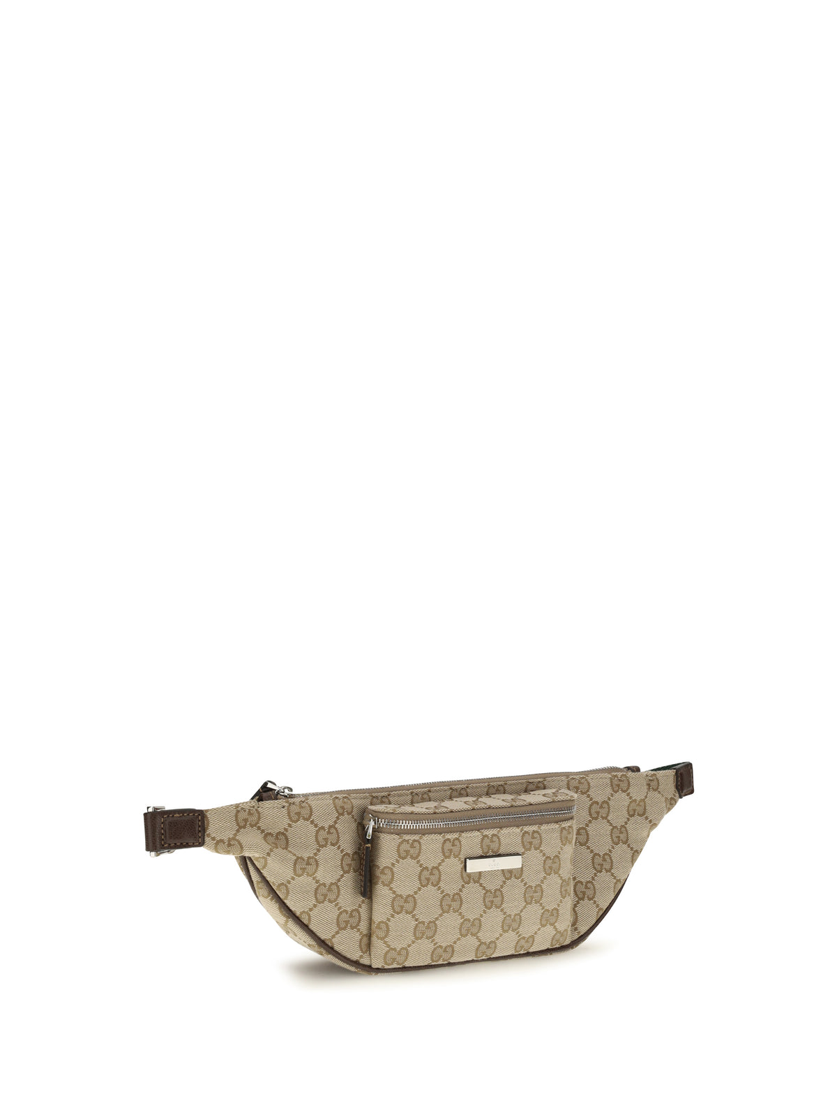 Gucci Small Flatpack Fanny Pack - Vint.Sand/Dk.Bro/Vrv