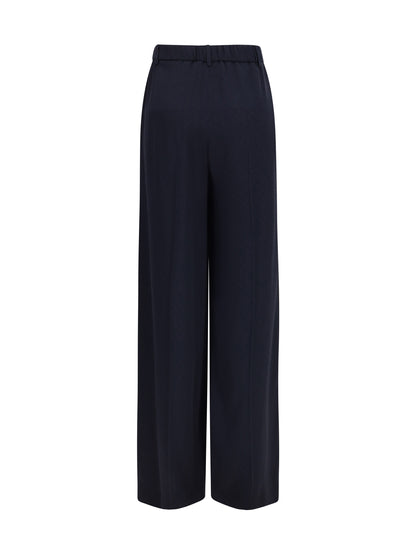 Gucci Diamond-jacquard Pants - Blue Japan