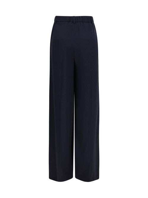 Gucci Diamond-jacquard Pants - Blue Japan
