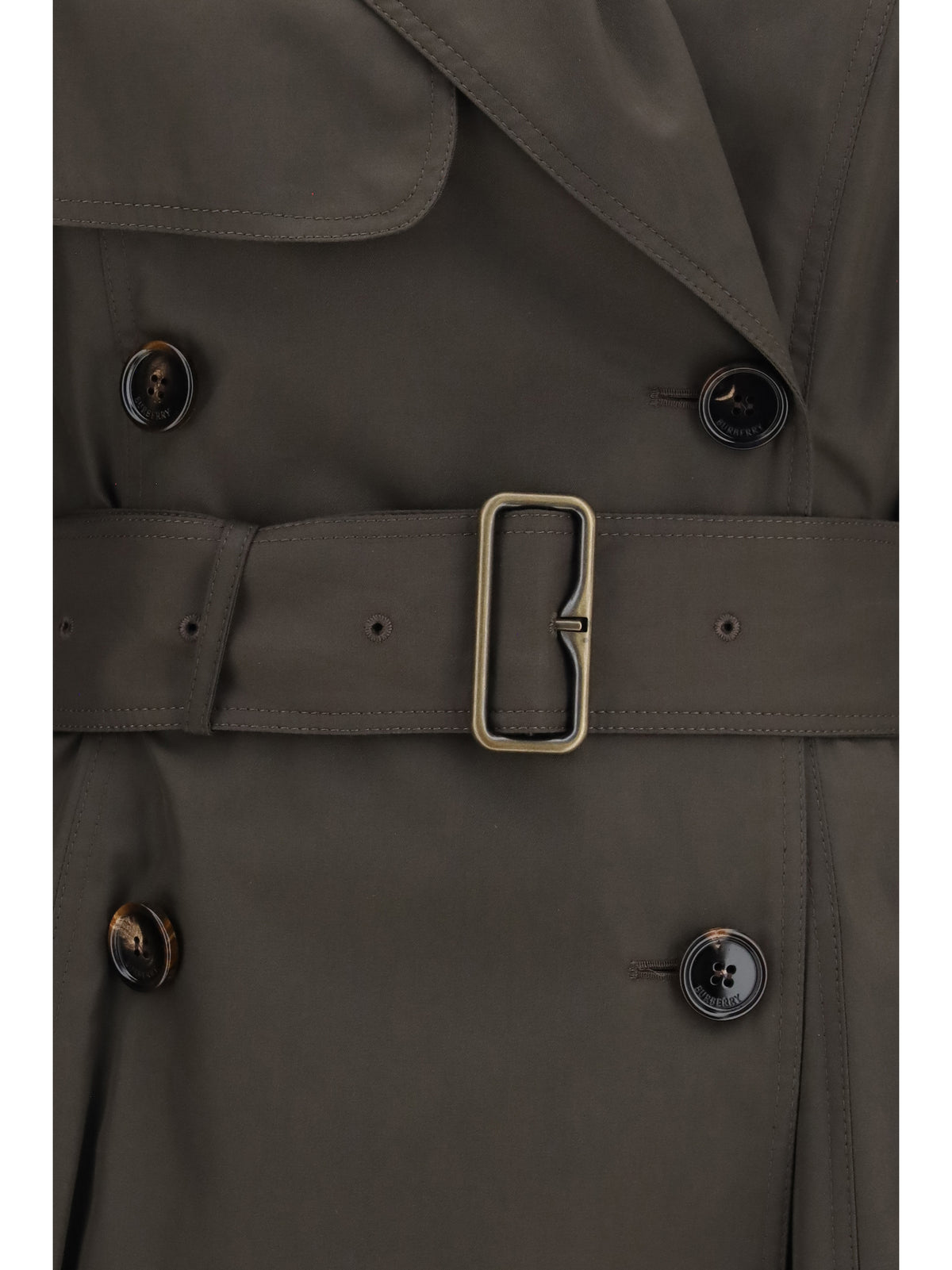 Burberry Pembury cotton gabardine Trench Coat - Estuary Brown