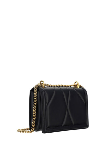 Dolce & Gabbana Medium Devotion matelassé nappa Shoulder Bag - Black
