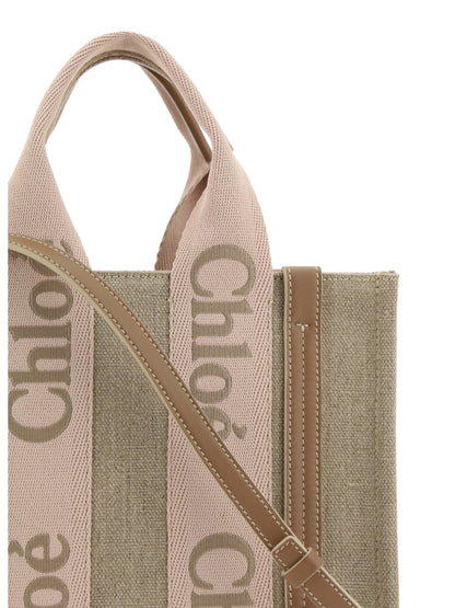 Chloé Woody Handbag - Blushy Beige