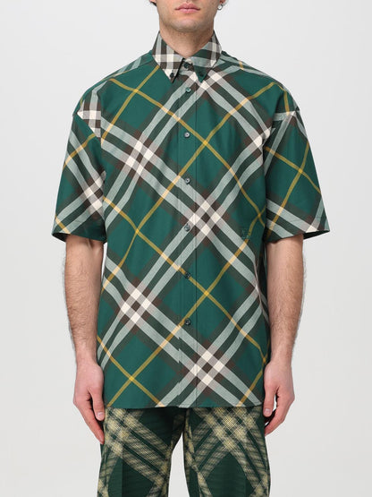 Burberry Shirt Men Green