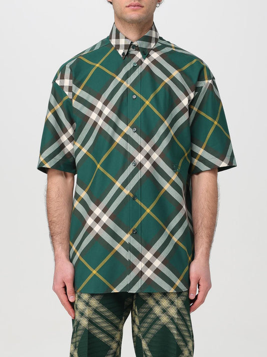Burberry Shirt Men Green