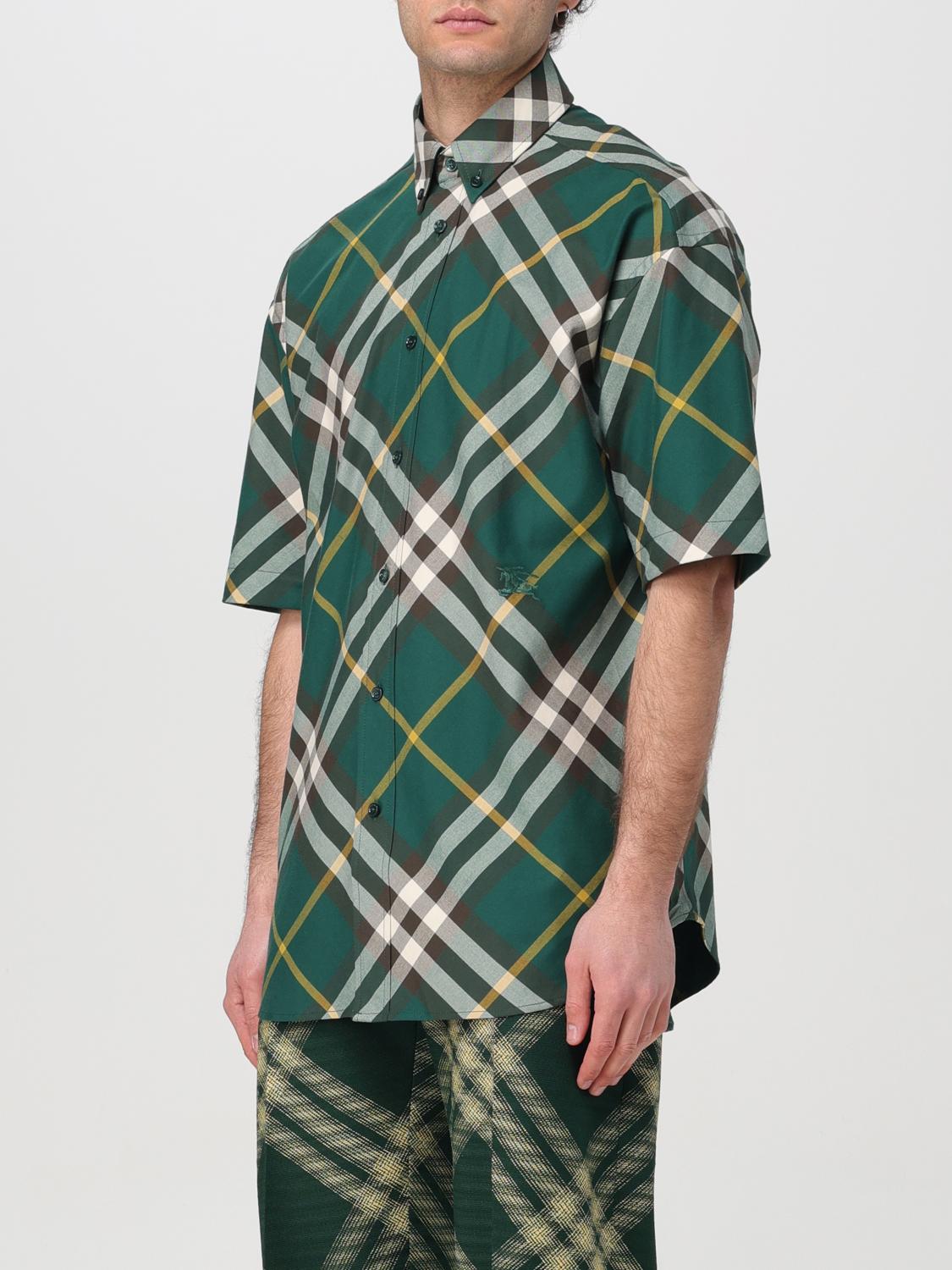Burberry Shirt Men Green