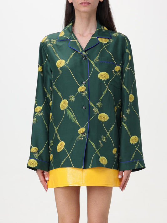 Burberry Shirt Woman Green