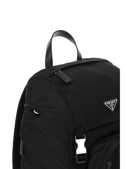 Prada Re-Nylon Backpack - Black