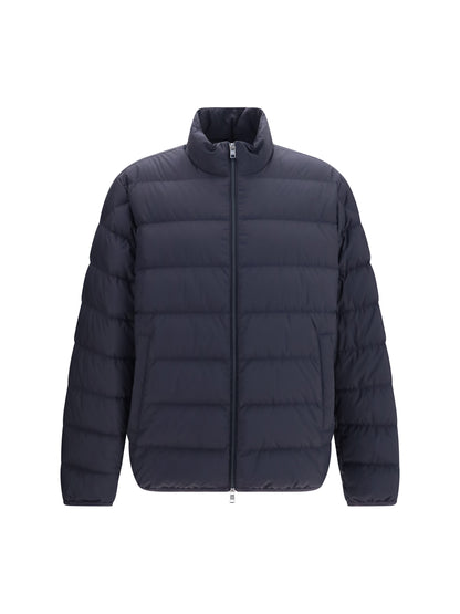 Moncler Baudinet short Down Jacket - Navy