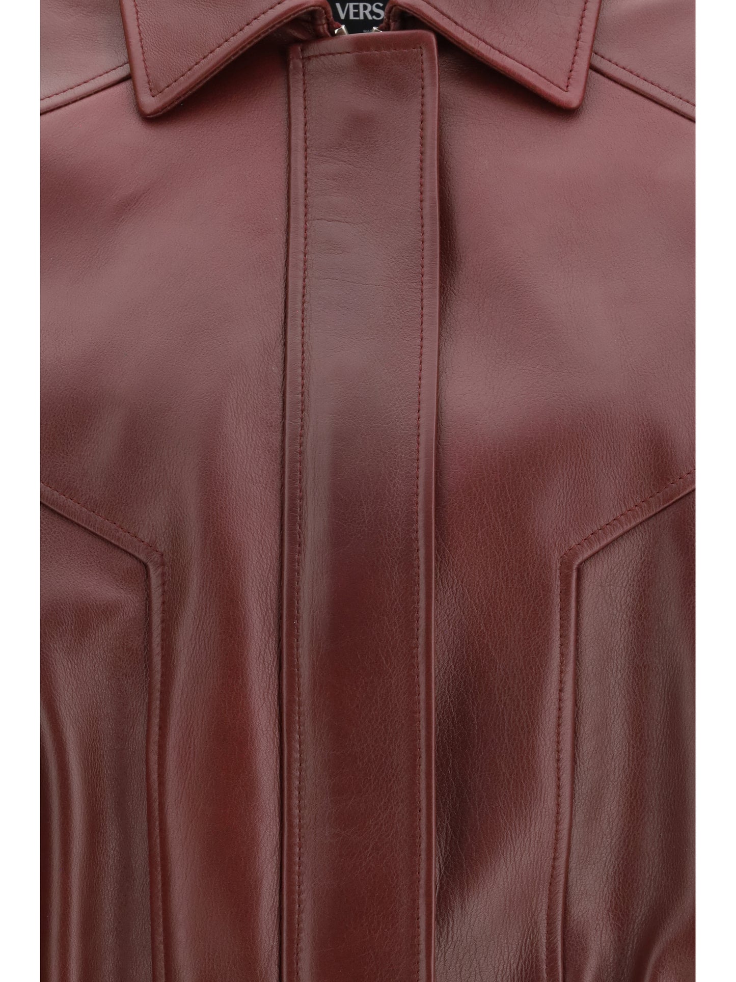VERSACE Leather Jacket