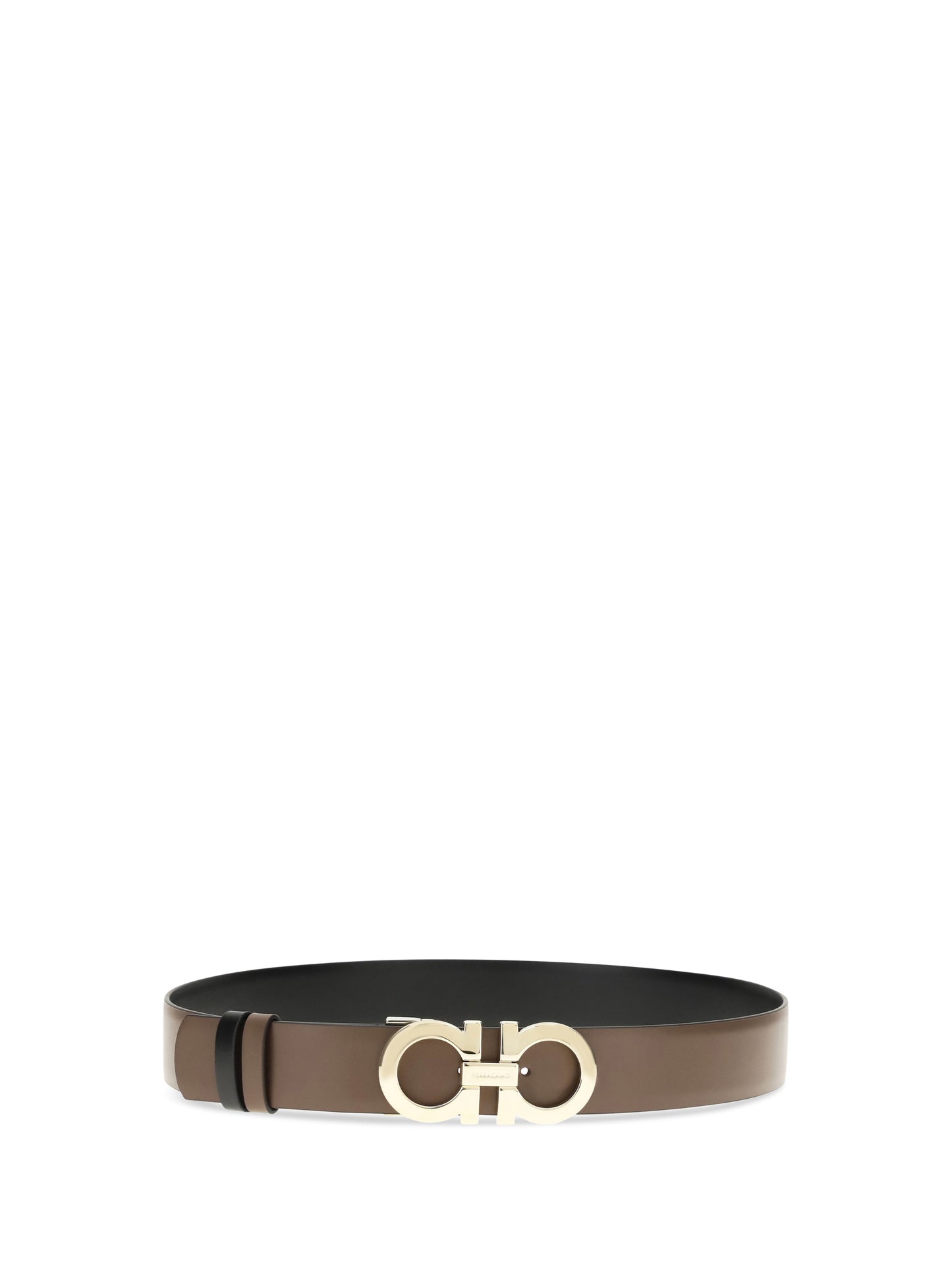 FERRAGAMO Reversible and adjustable Gancini Belt