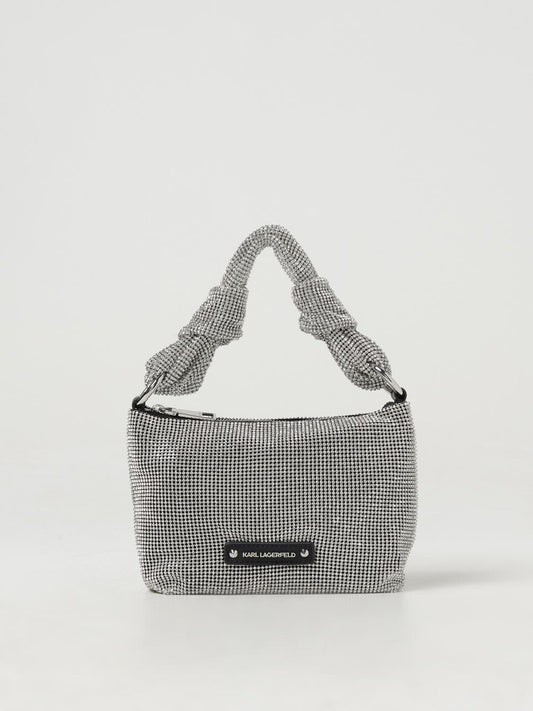 Karl Lagerfeld Mini Bag Woman Silver