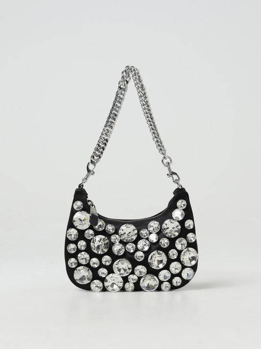 Moschino Couture Mini Bag Woman Silver