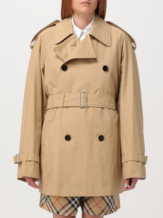 Burberry Trench Coat Woman Beige