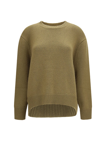 The Row Parth cashmere Sweater - Leaf