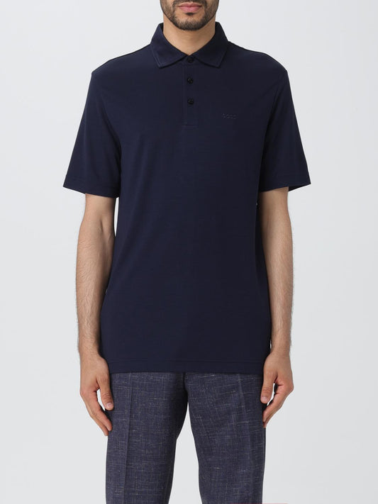 Boss Polo Shirt Men Blue