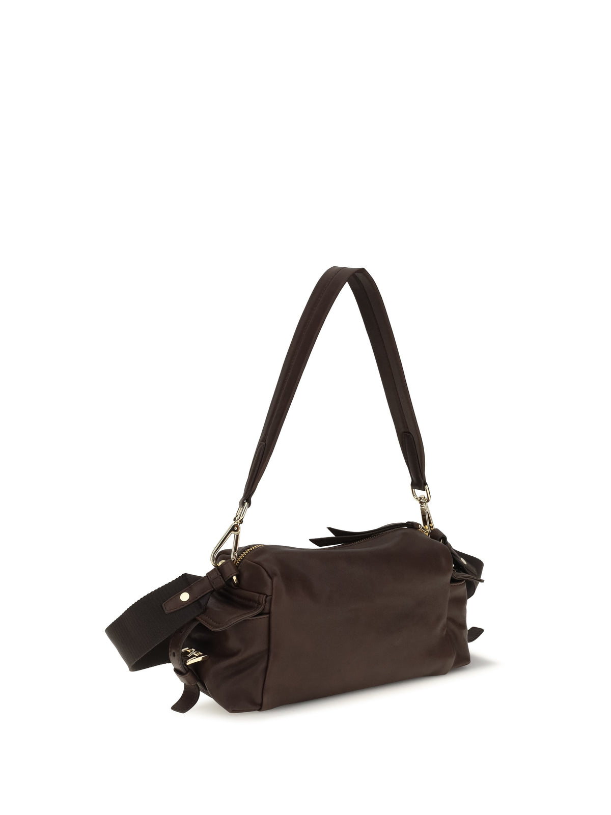 Prada Small Explore Shoulder Bag in nappa leather - Bruciato
