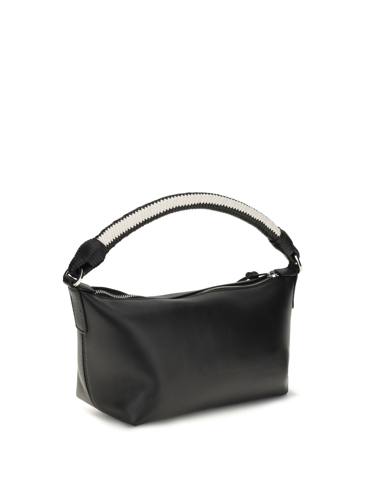 Loewe Cala mini lambskin Handbag - Black/Soft White