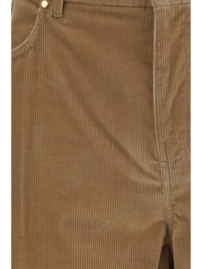 Max Mara Studio Fragola corduroy Pants - Beige