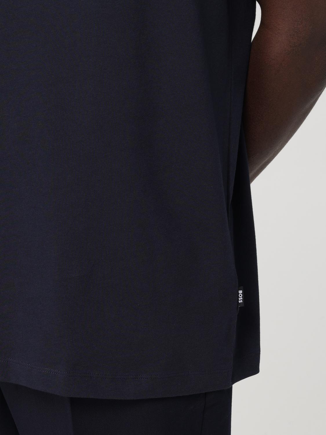 Boss T Shirt Men Blue