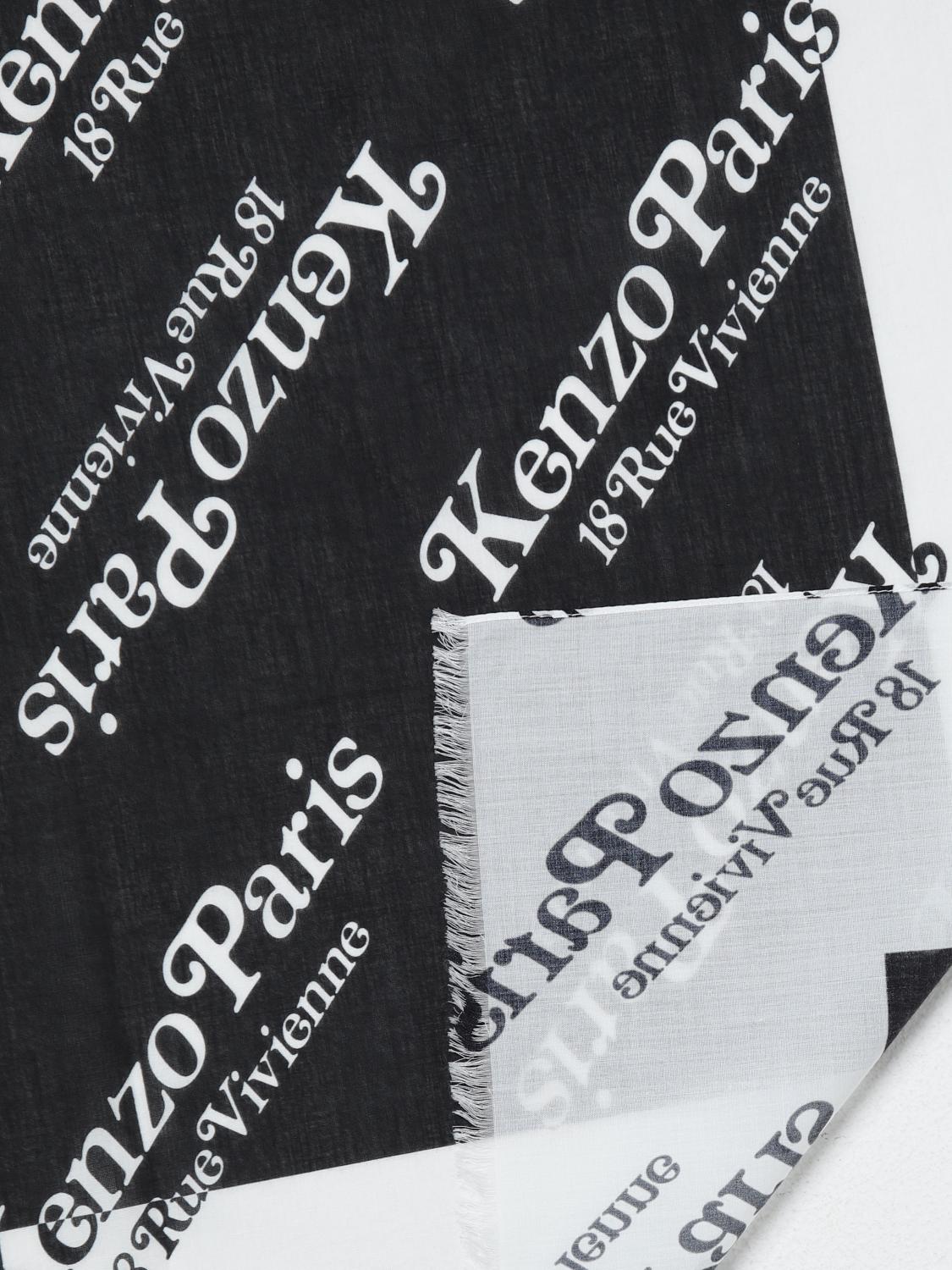 Kenzo Scarf Men Black