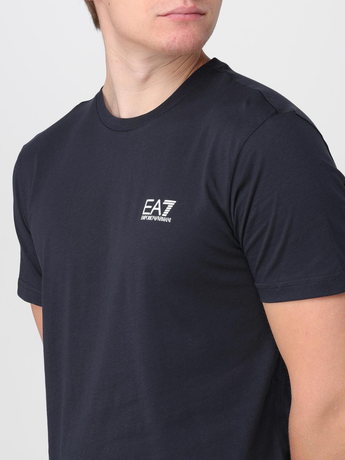 Ea7 T Shirt Men Blue