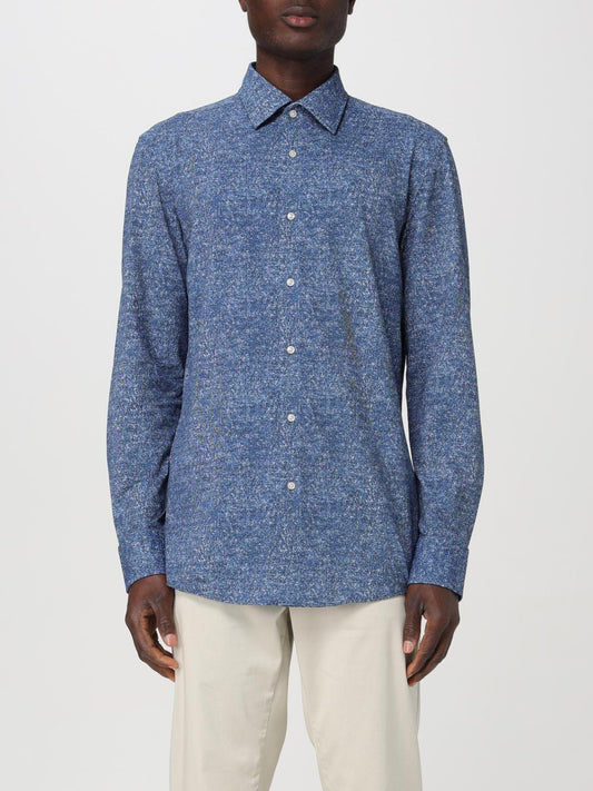 Boss Shirt Men Blue 1