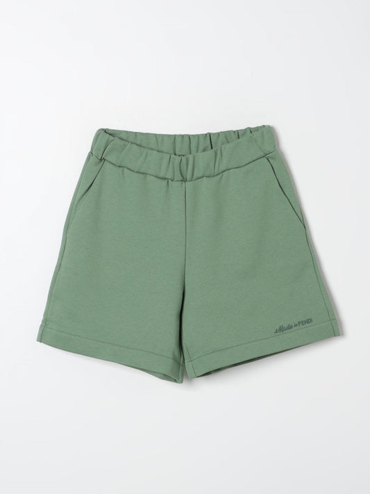 Fendi Shorts Kids Green