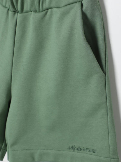 Fendi Shorts Kids Green