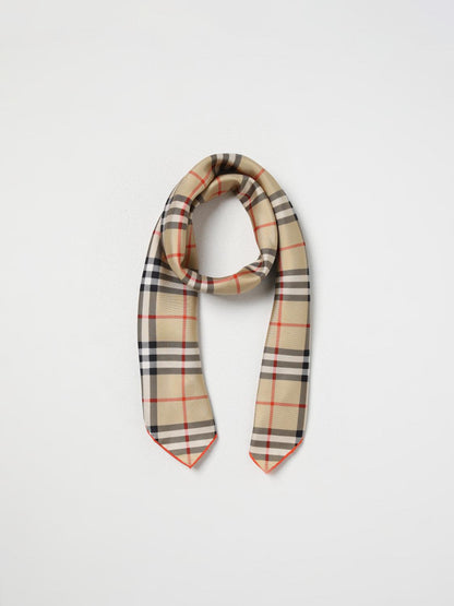 Burberry Neck Scarf Woman Sand