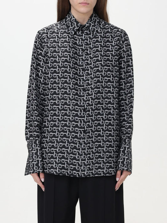 Burberry Shirt Woman Silver