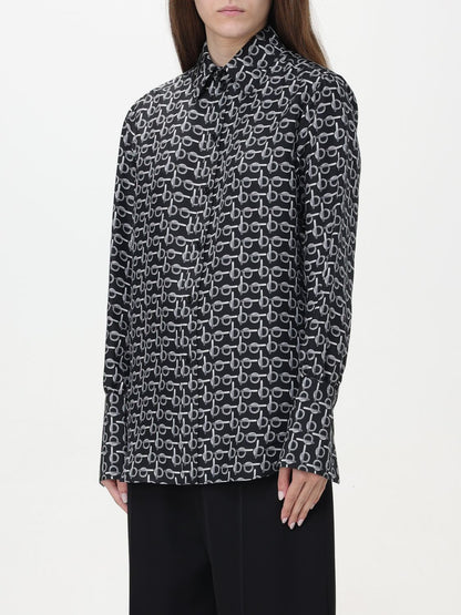 Burberry Shirt Woman Silver