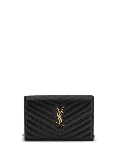 SAINT LAURENT Envelope Cassandre Wallet
