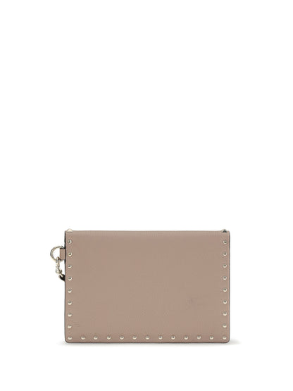 VALENTINO GARAVANI Rockstud leather Clutch