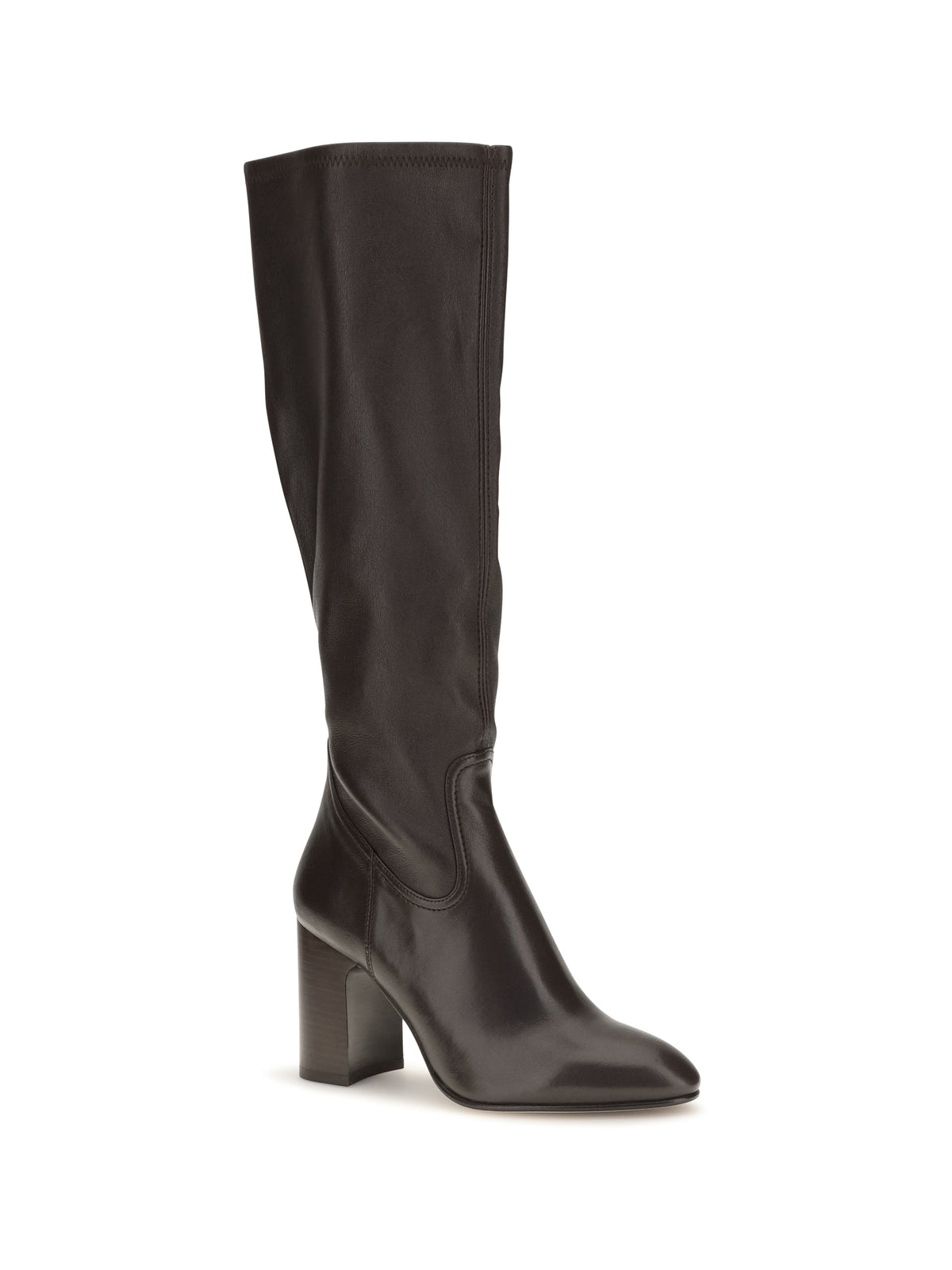 Stuart Weitzman Mulberry Stretch leather Boots - Mdnt Esp/Mrn Vn