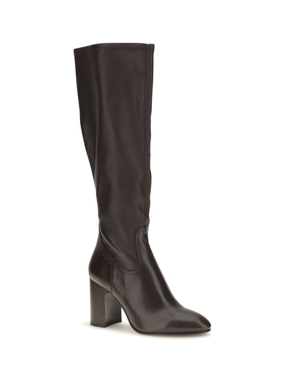 Stuart Weitzman Mulberry Stretch leather Boots - Mdnt Esp/Mrn Vn
