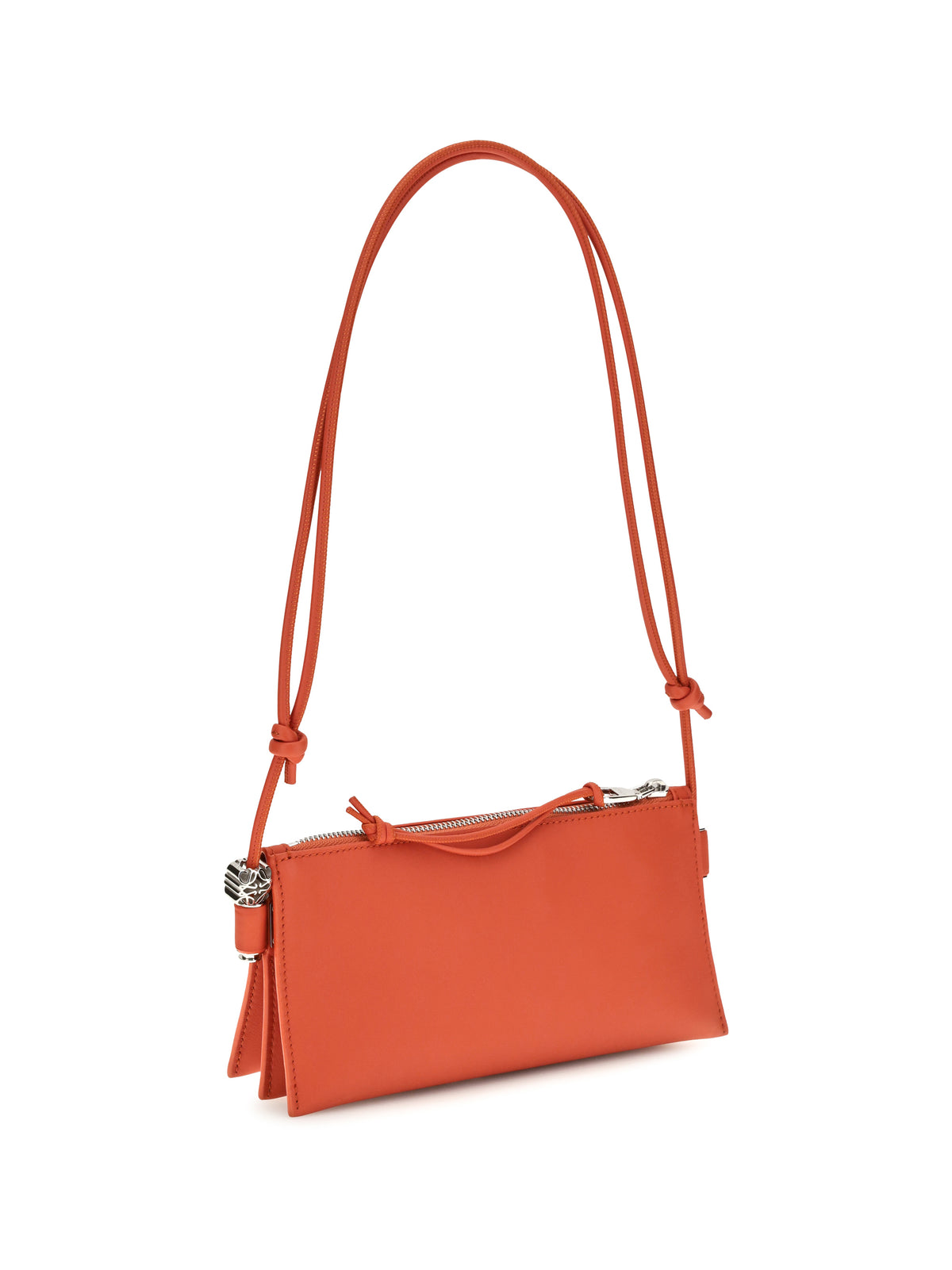 Loewe Joya Clutch Bag in calfskin - Sunrise Orange