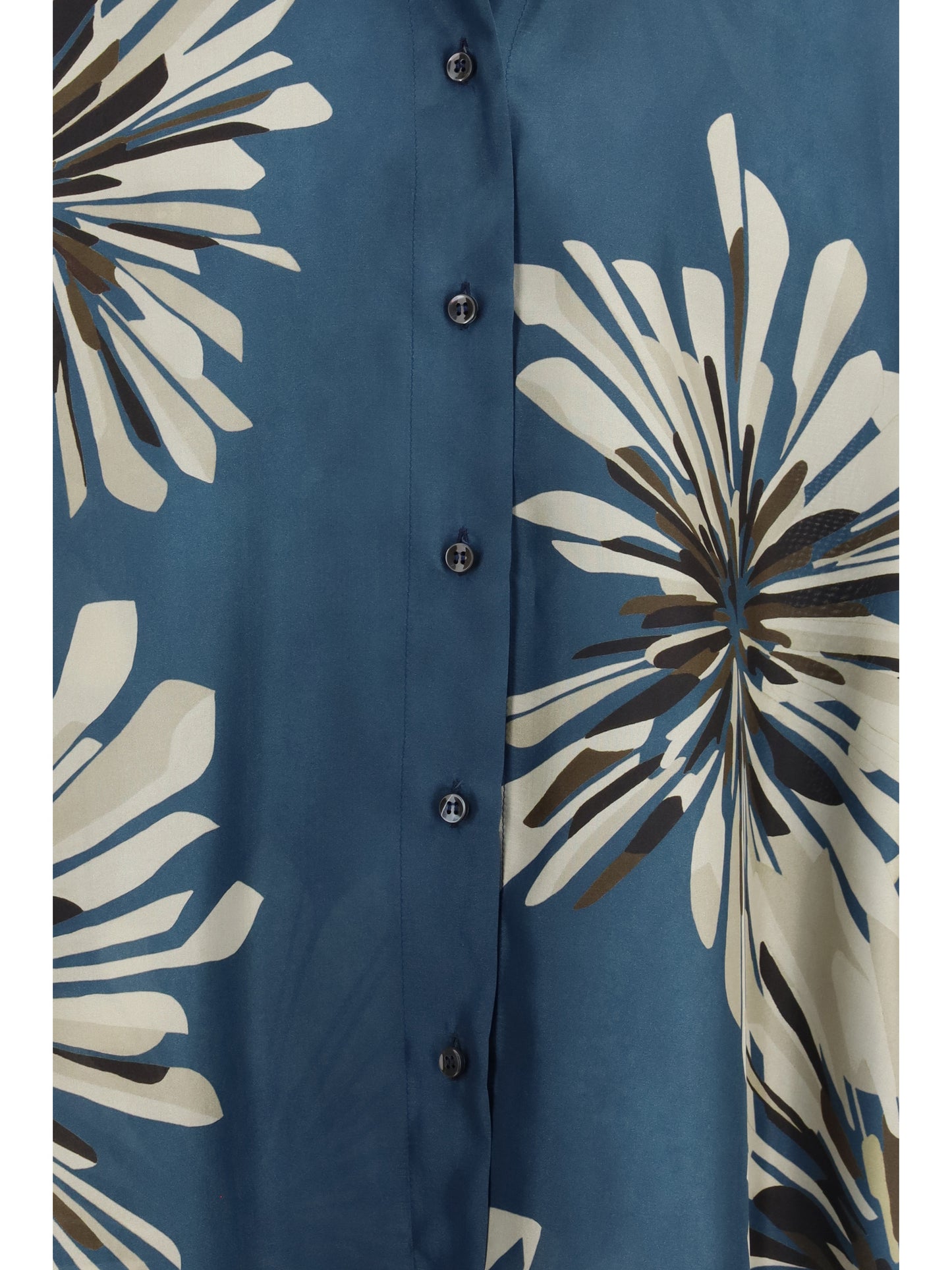 BRUNELLO CUCINELLI Floral silk Shirt