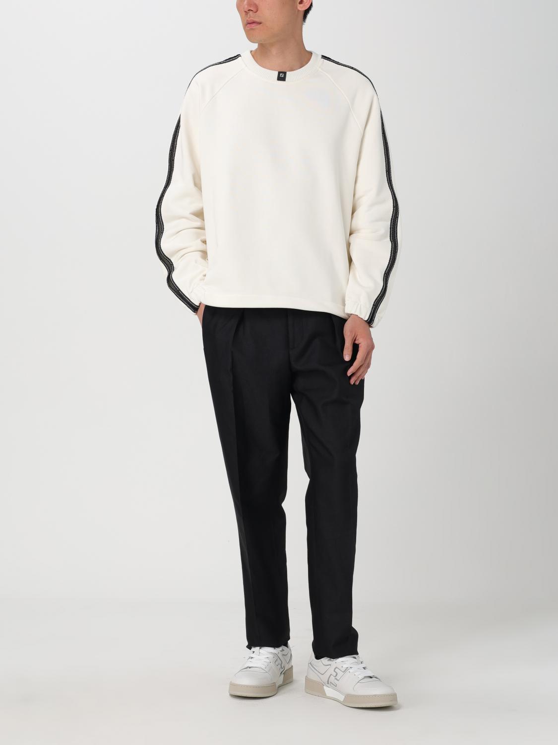 Fendi Sweatshirt Men Beige