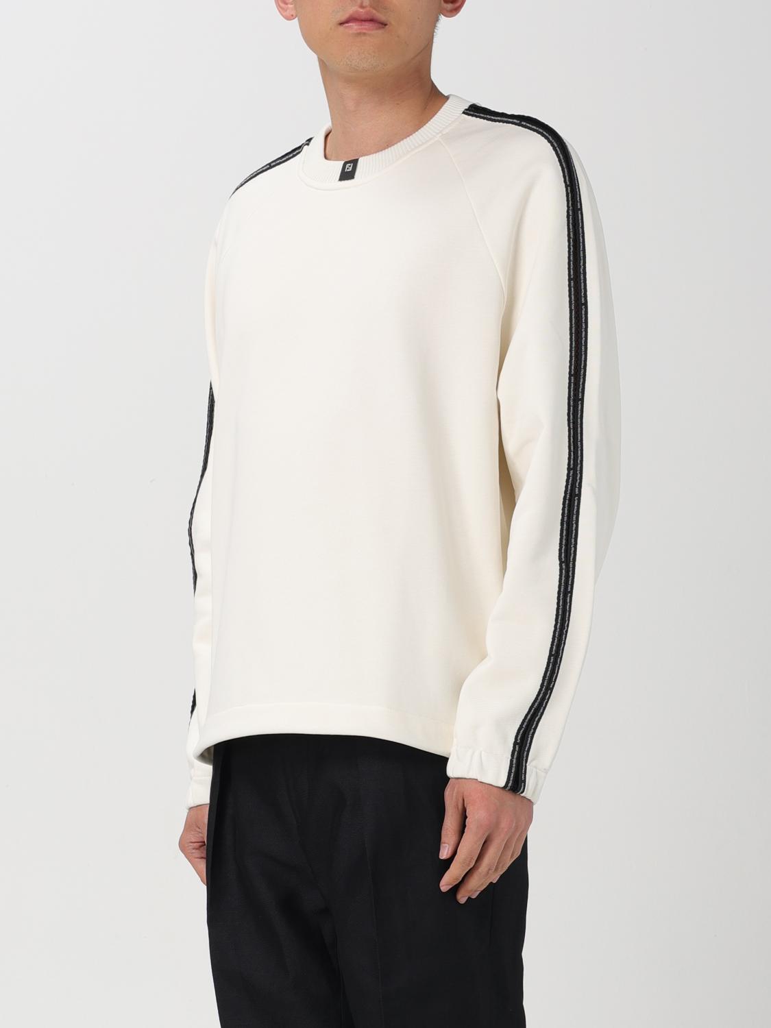 Fendi Sweatshirt Men Beige