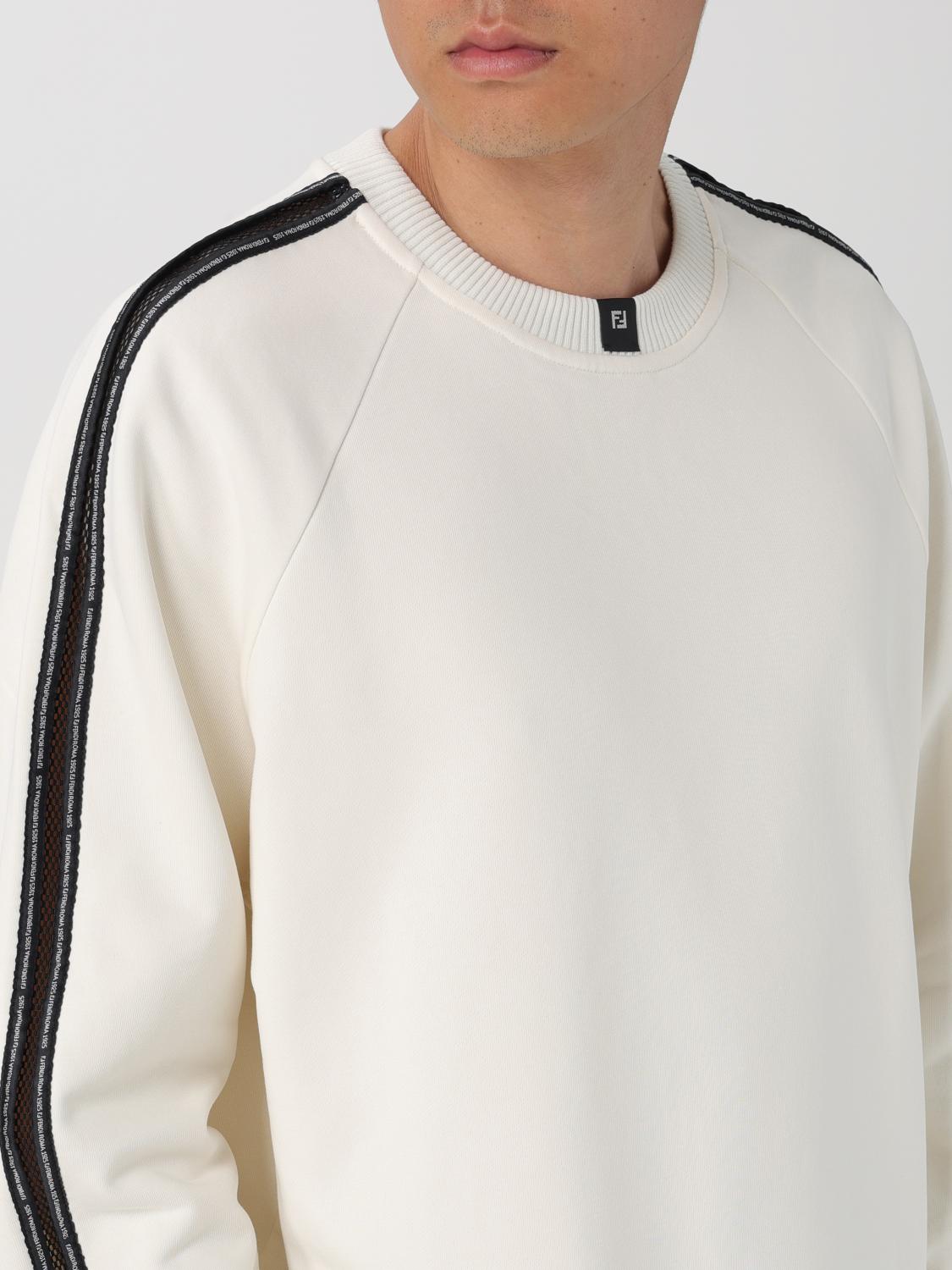 Fendi Sweatshirt Men Beige